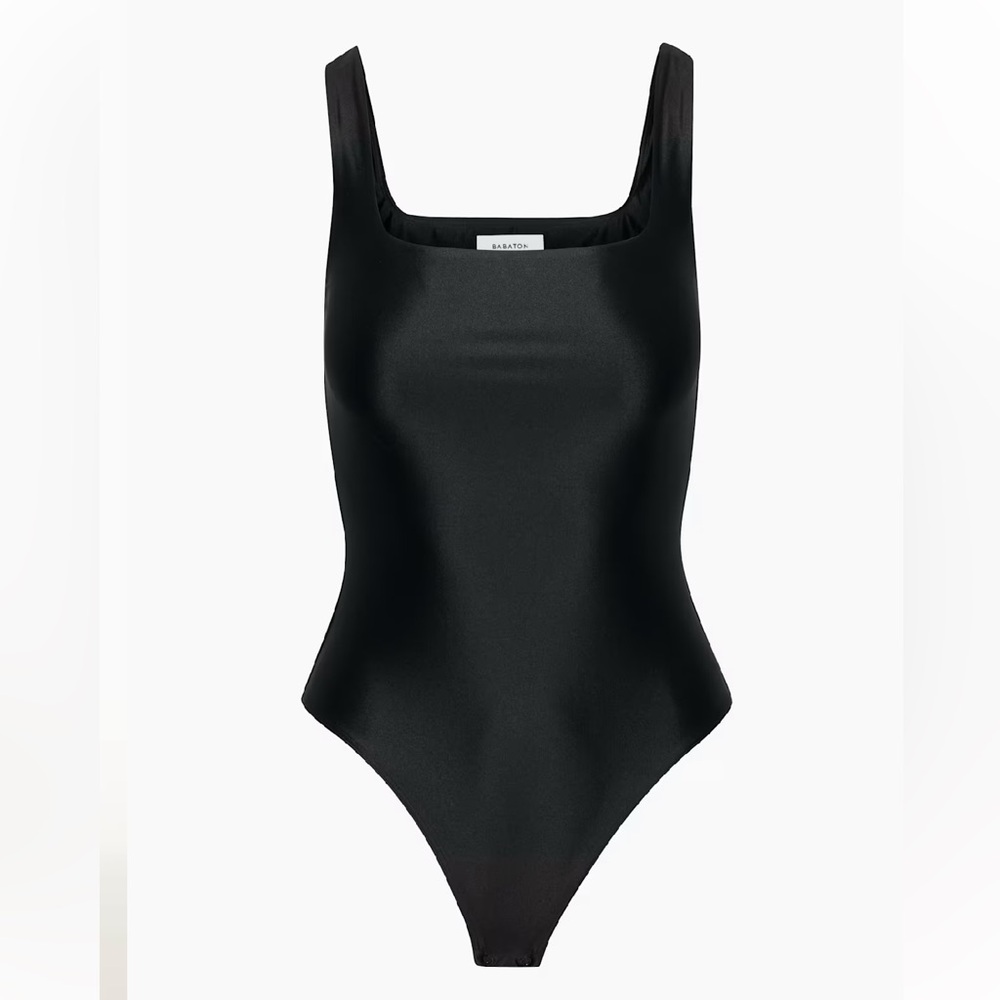 Aritzia Babaton Satinette Squareneck Bodysuit